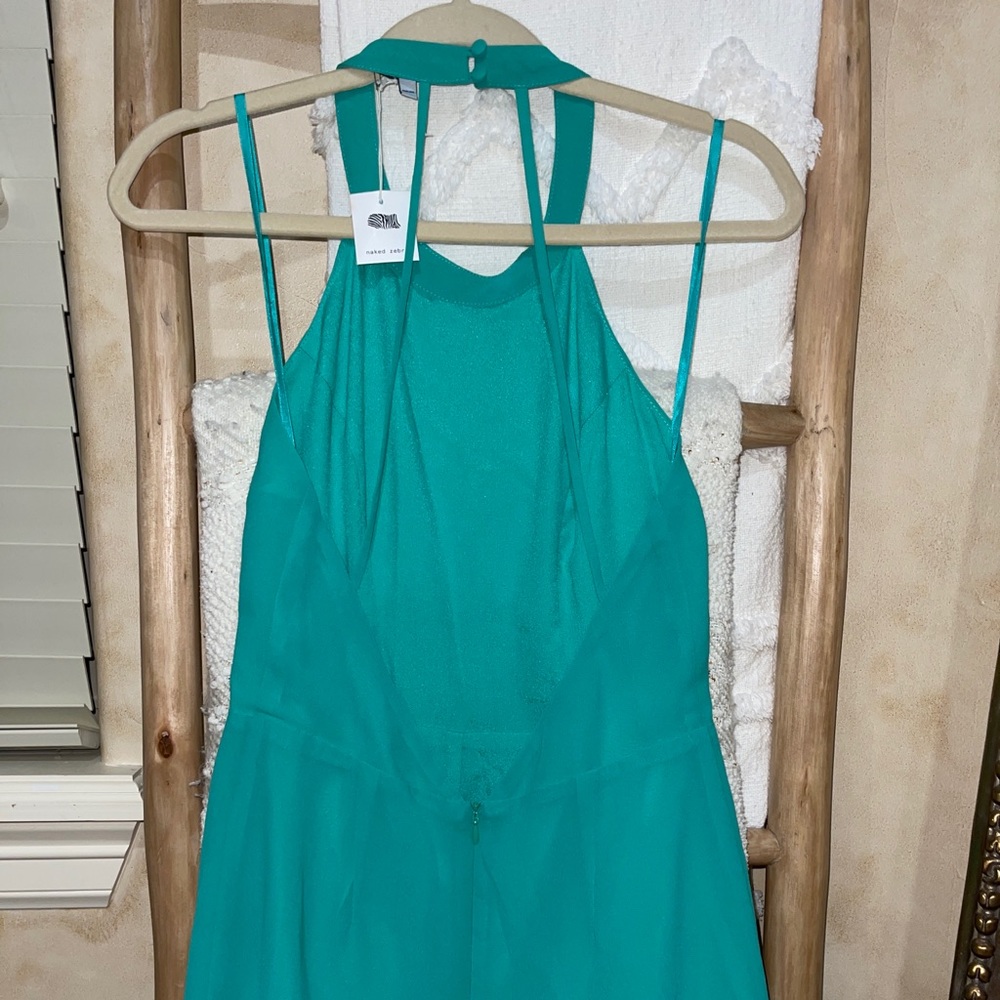 Open V-Shape Back Romper